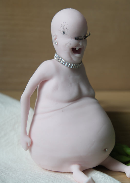 Baddie Rene Themugly Doll - Squishy and Deformable Funny Toy for Stress Relief!