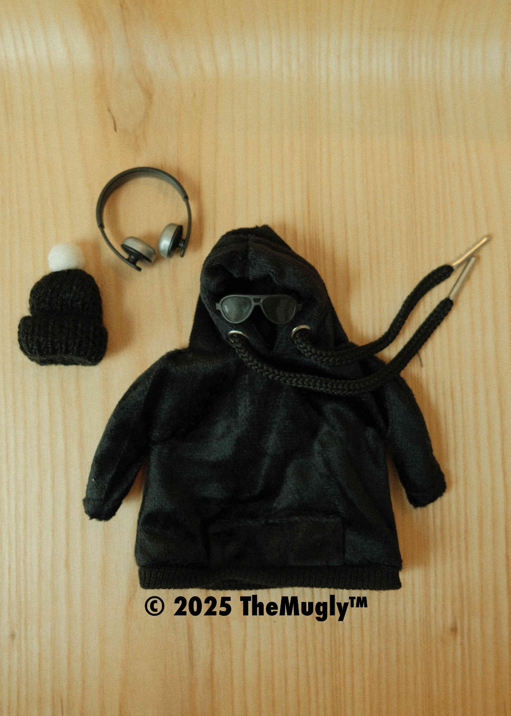 🎧 Rene Style Kit – Hoodie, Headphones & Beanie (No Doll Included)