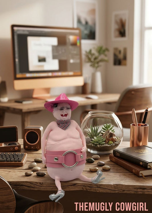 Cowgirl Rene – Limited Edition TheMugly Doll, Squishy Fun!