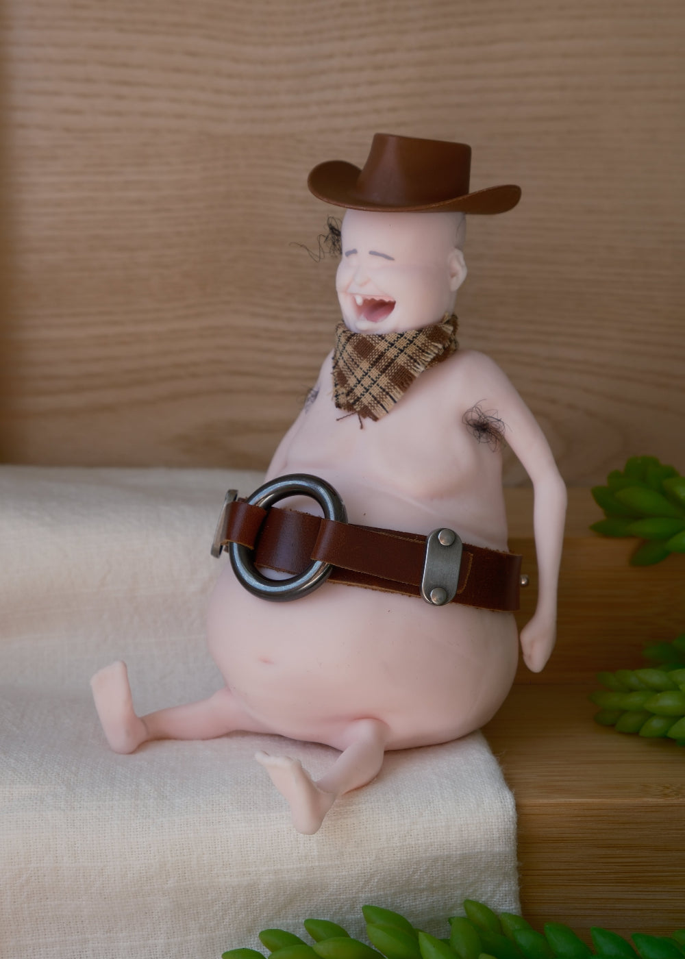 Western Rene – Limited Edition TheMugly Doll, Squishy Cowboy Fun!