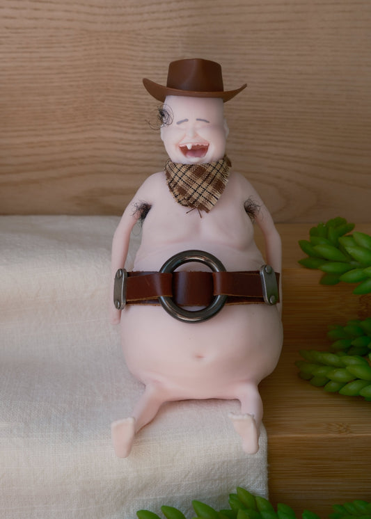 Western Rene – Limited Edition TheMugly Doll, Squishy Cowboy Fun!